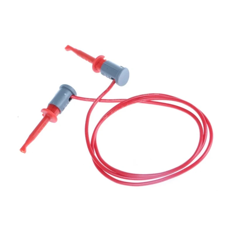 Decelect Red Clip Connector Test Lead 600 mm Lead Length SPE191928-RG