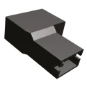 TE Connectivity Positive Lock .250 1 Way Nylon Crimp Terminal Housing, 6.35 mm Tab Size 926291-1