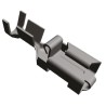 TE Connectivity Positive Lock .250 Mk I Black Uninsulated Female Spade Connector Crimp 6.35 x 0.8 mm Tab Size 17 AWG 160831-4