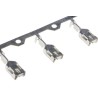 TE Connectivity Mark I 250 Series Female Crimp Terminal, 26 AWG Min Crimp, 10 AWG Max, Tin Plated Brass, Crimp 1-160759-1