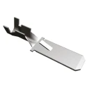 TE Connectivity FASTIN-FASTON .250 Uninsulated Male Spade Connector Crimp 6.35 x 0.81 mm Tab Size 42098-2