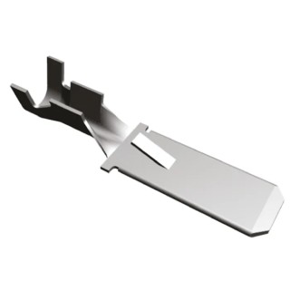 TE Connectivity FASTIN-FASTON .250 Uninsulated Male Spade Connector Crimp 6.35 x 0.81 mm Tab Size 42098-2