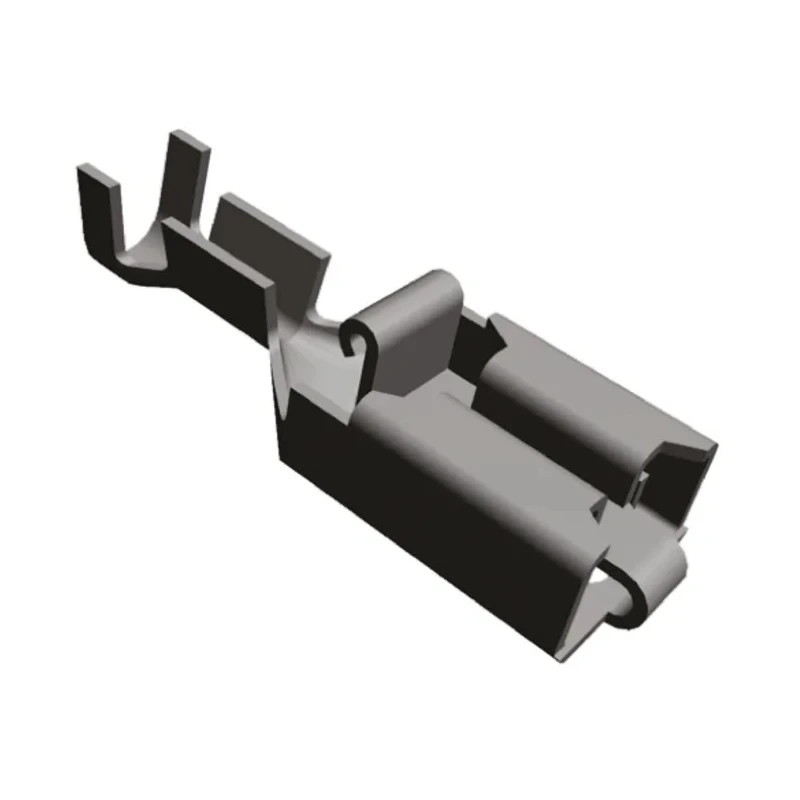 TE Connectivity Positive Lock .250 Mk I Series Female Crimp Terminal 20 AWG Min, 15 AWG Max 1-160759-2