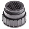 TE Connectivity Industrial Circular Connector, 37 Contacts, Cable Mount, Plug, Male, 600V, 13A, Thermoplastic 182926-1