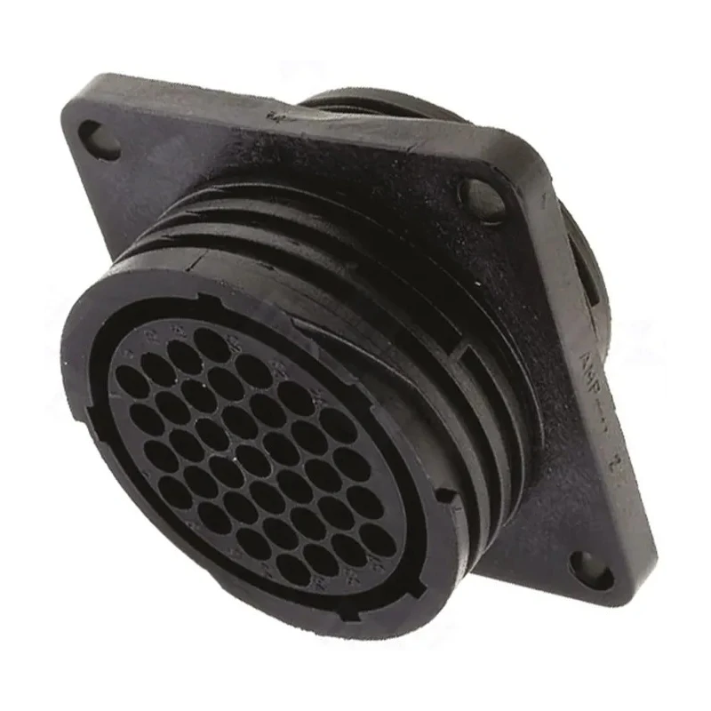 TE Connectivity CPC Straight 37 Way Panel Circular Connector Female, Crimp Termination, Shell Size 23, Threaded 182920-1