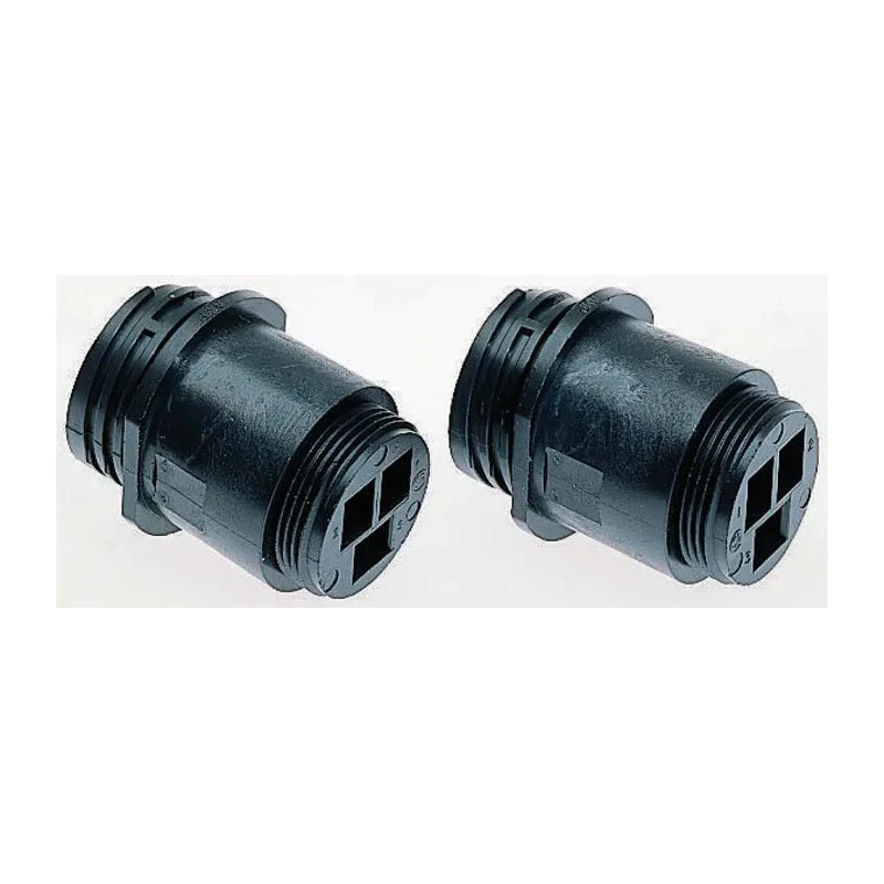TE Connectivity CPC Straight 3 Way Panel Circular Connector Female Black Thermoplastic Shell Size 17 Panel Mount 206425-2
