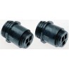 TE Connectivity CPC Straight 3 Way Panel Circular Connector Female Black Thermoplastic Shell Size 17 Panel Mount 206425-2