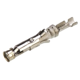 TE Connectivity Female Crimp Circular Connector Contact 16 Contact Size, 24, 26 AWG Wire Size, 13A Current, Tin 163092-1