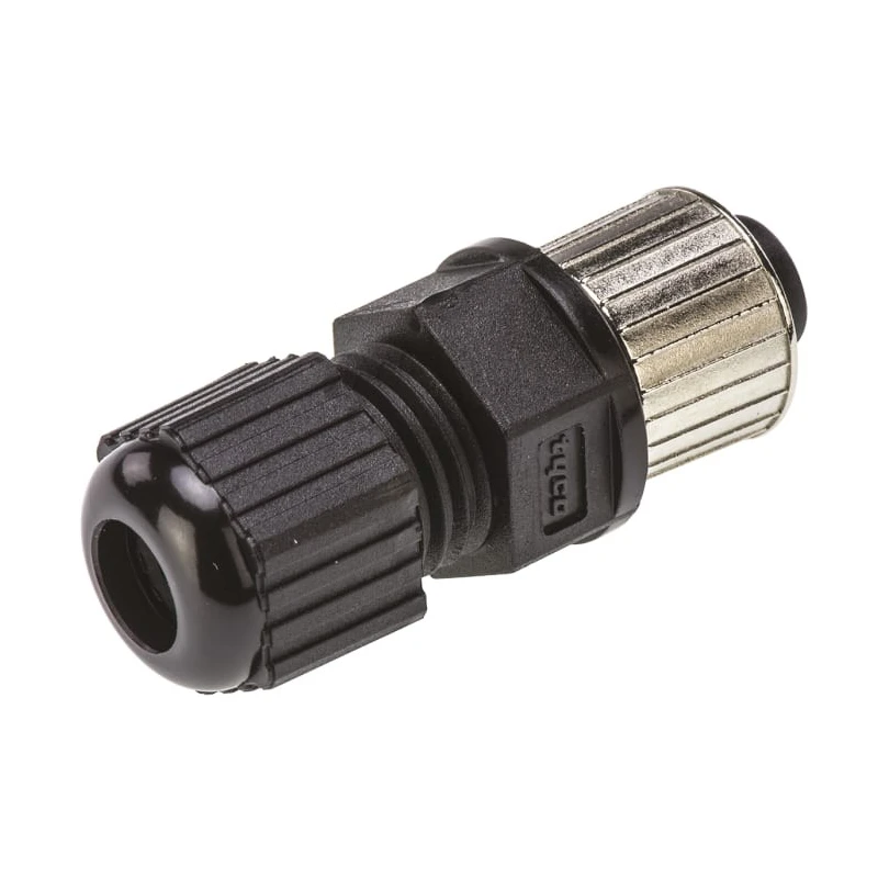 TE Connectivity Circular Connector 4 Contacts Cable Mount M12 Socket Female IP67 250V 5A 1838274-2
