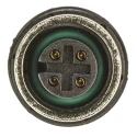 TE Connectivity Circular Connector 4 Contacts Cable Mount M12 Socket Female IP67 250V 5A 1838274-2
