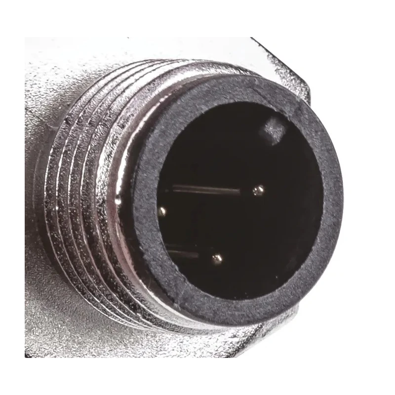 TE Connectivity Circular Connector, 3 Contacts, Panel Mount, M12 Connector, Plug, Male, IP67, 250V, 5A, Polyamide 1838893-1