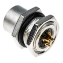 TE Connectivity Circular Connector, 5 Contacts, Panel Mount, M12 Connector, Socket, Female, IP67, 60V, 5A 1838891-3