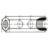Fischer Elektronik Hex Polyamide Spacer ABP 2550 10 10 mm