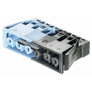 Wieland Panel Mount Female Spring Terminal Lighting Connector 6-Pole 20A IP20 250V GST18i6