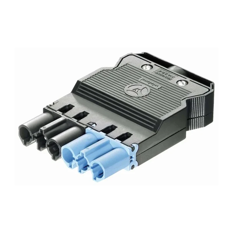 Wieland GST18i6 Series Cable Male Connector Male Screw, 6-Pole, 20A, 250V, IP20 GST18i6