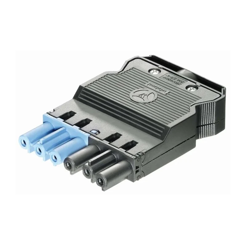 Wieland GST18i6 Series Cable Female Connector Female Screw Termination 6-Pole 20A 250V IP20 GST18i6