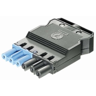 Wieland GST18i6 Series Cable Female Connector Female Screw 6-Pole 20A 250V IP20 GST18i6