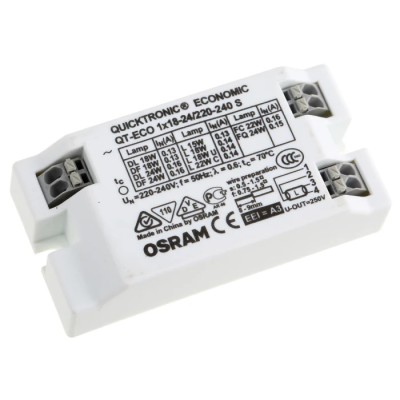 Osram Lighting Ballast Electronic Compact Fluorescent 15 HF W, 220-240V, QT Series 4050300638560