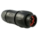 Souriau Sunbank by Eaton Industrial Circular Connector 7 Contacts Cable Socket Male 300V 15A Thermoplastic UTS1JC1477P