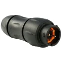 Souriau Sunbank by Eaton Circular Connector, 4 Contacts, Cable Mount, Socket Male, IP68 IP69K, 15A, 300V UTS1JC1244P