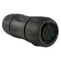 Souriau Sunbank by Eaton Circular Connector 7 Contacts Cable Standard Plug Female IP68 IP69K UTS6JC1477S