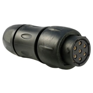Souriau Sunbank by Eaton Circular Connector, 7 Contacts, Cable Mount, Standard Size, Socket Female, IP69K Rated, 300V IP68