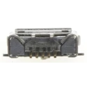 TE Connectivity Right Angle Surface Mount Micro USB Type AB Female USB Connector USB 2.0 1981584-1