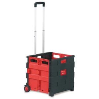 RS PRO Plastic Smooth Trolley, 405 mm Platform Length, 380 mm Platform Width, 35 kg Load Capacity, 981 mm Height 669-3683
