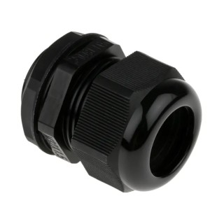 RS PRO Black Polyamide 66 Cable Gland, M32 Thread, 18 mm Minimum Cable Diameter, 25 mm Maximum Cable Diameter, IP68 669-4670