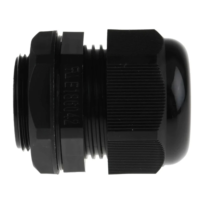 RS PRO Black Polyamide 66 Cable Gland, M32 Thread, 18 mm Minimum Cable Diameter, 25 mm Maximum Cable Diameter, IP68 669-4670
