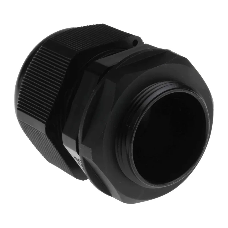 RS PRO Black Polyamide 66 Cable Gland, M32 Thread, 18 mm Minimum Cable Diameter, 25 mm Maximum Cable Diameter, IP68 669-4670