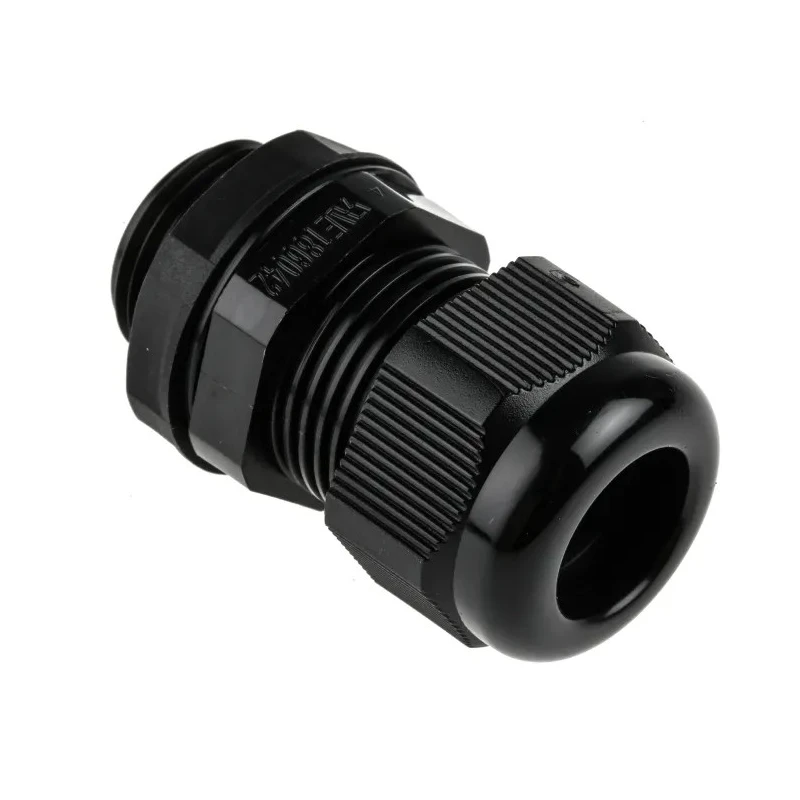 RS PRO Black Polyamide 66 Cable Gland, M20 Thread, 10 mm min. Cable Diameter, 14 mm max. Cable Diameter, IP68 669-4673