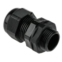 RS PRO Black Polyamide 66 Cable Gland, M20 Thread, 10 mm min. Cable Diameter, 14 mm max. Cable Diameter, IP68 669-4673