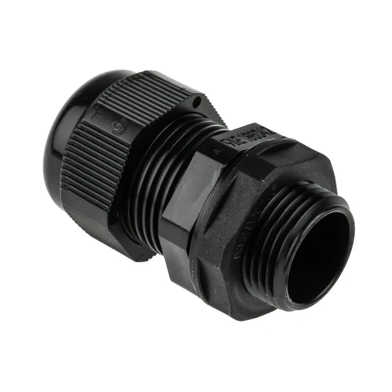 RS PRO Black Polyamide 66 Cable Gland, M20 Thread, 10 mm min. Cable Diameter, 14 mm max. Cable Diameter, IP68 669-4673