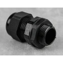 RS PRO Black Nylon Cable Gland M20 Thread, 4 mm Min. Cable Diameter, 9 mm Max., IP68 Rated 669-4660
