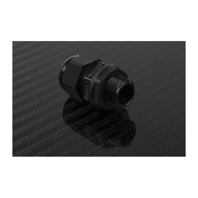RS PRO Black Nylon Cable Gland M16 Thread 3 mm to 7 mm Cable Diameter IP68 Protection 669-4667