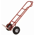 RS PRO Heavy Duty Steel Sack Truck 200 kg Load, Open Load Plate 350 mm Width x 220 mm Depth, 260 mm Pneumatic Wheels 669-3695