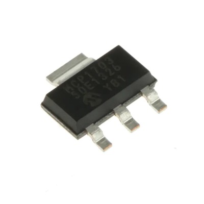 Microchip 5-Channel Low Dropout Voltage Regulator 250mA 5V SOT-223 3-Pin MCP1703