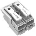 WAGO 294 Series Power Supply Connector Female Push-in, 2-Pole, 24A, 2-Way 294-4012