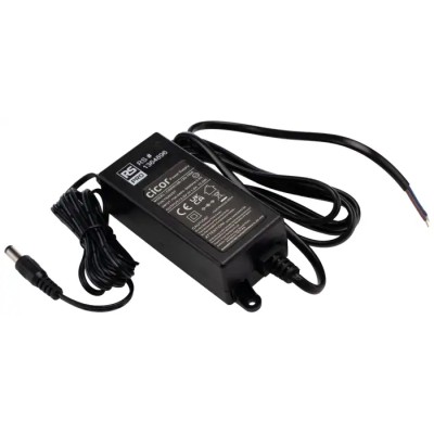 RS PRO 12W 12V DC Centre Positive AC/DC Adapter Fixed Bare End 2.1 x 5.5 x 12 mm 1A 136-4896