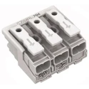 WAGO 294 Series Power Supply Connector Female Push-in, 3-Pole, 24A, 500V 294-4003