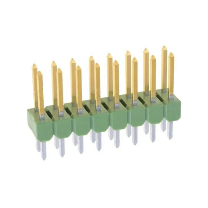 TE Connectivity AMPMODU MOD II Series Straight Through Hole Pin Header, 16 Contacts, 2.54 mm Pitch, 2 Row 826632-8