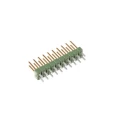 TE Connectivity AMPMODU MOD II Series 20 Contact 2.54 mm Pitch 2 Row Straight Through Hole Pin Header 1-826632-0