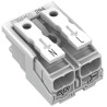 WAGO 294 Series 2-Pole Female Push-in Power Supply Connector 24A 500V 294-4012
