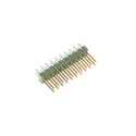 TE Connectivity AMPMODU MOD II Series Straight Through Hole Pin Header, 20 Contacts, 2.54 mm Pitch, 2 Row 1-826632-0