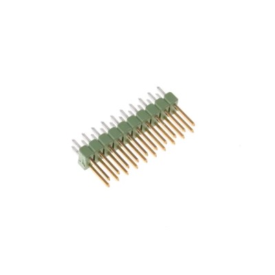 TE Connectivity AMPMODU MOD II Series Straight Through Hole Pin Header, 20 Contacts, 2.54 mm Pitch, 2 Row 1-826632-0