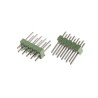 TE Connectivity AMPMODU MOD II Series Straight Through Hole Pin Header, 10 Contacts, 2.54 mm Pitch, 2 Row 826925-5