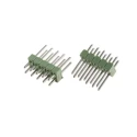 TE Connectivity AMPMODU MOD II Series Straight Through Hole Pin Header, 10 Contacts, 2.54 mm Pitch, 2 Row 826925-5