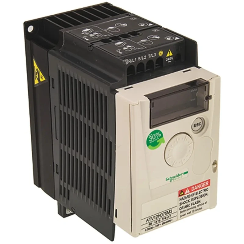 Schneider Electric Inverter Drive 750 W 3 Phase Variable Speed ATV12H075M3
