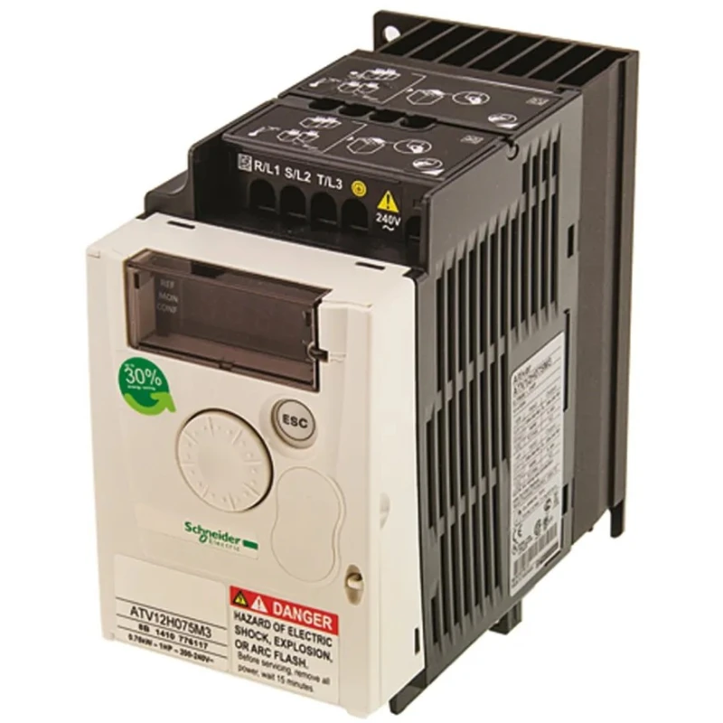 Schneider Electric Inverter Drive 750 W 3 Phase Variable Speed ATV12H075M3